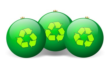 Recycling Weihnachtskugeln