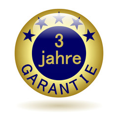 3 jahre garantie