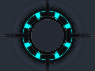 Futuristic device design background