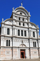Fototapeta na wymiar Wenecja, kościół San Zaccaria