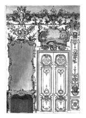 Fototapeta premium Room : Wall Ornaments - 18th century