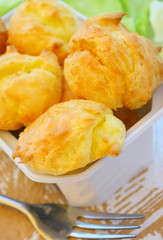 gougères au fromage