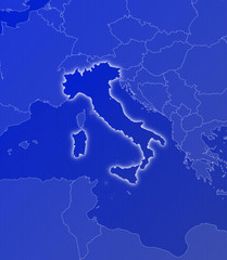 Map of Italy