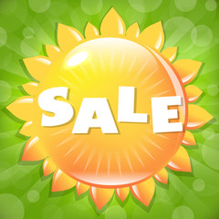 Summer And Spring Sale Poster