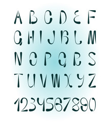Creative alphabet and numbers