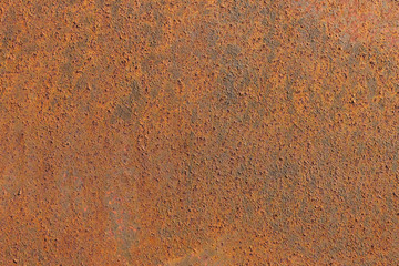 Old rusty metal plate background