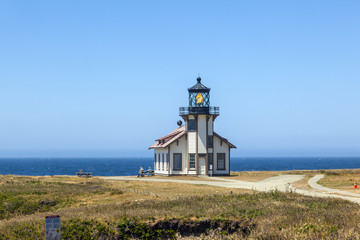 Fototapeta na wymiar Point Cabrillo Lighthouse, California