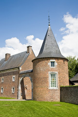 Fototapeta na wymiar Alden Biesen Castle, Belgium