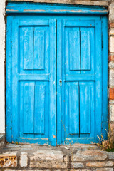 Blue door
