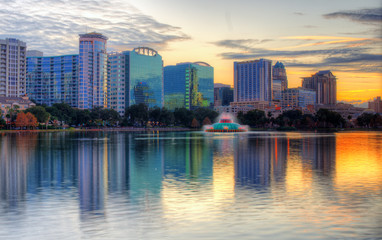 Obraz na płótnie Canvas Orlando Skyline