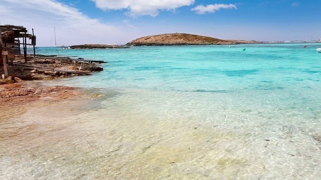 formentera island Illetes beach turquoise paradise water