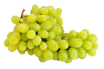 Fresh green grapes
