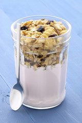 healthy and delicious parfait