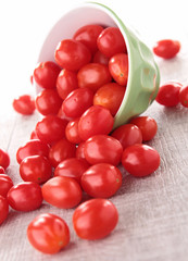 little cherry tomato