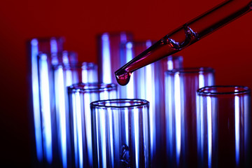 Glass chemistry tubes