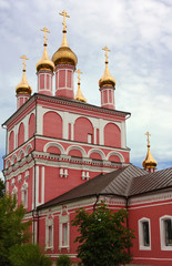 Fototapeta na wymiar The Church of Boris and Gleb in Borovsk,Russia