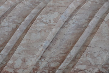 Obraz premium Carved stone waves