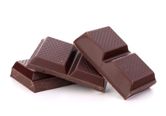 Chocolate bars stack