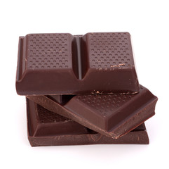 Chocolate bars stack