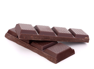 Chocolate bars stack