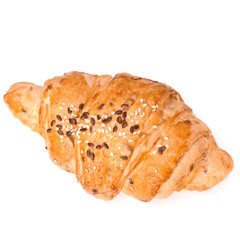 croissant isolated on white background