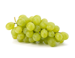 Perfect bunch of white grapes