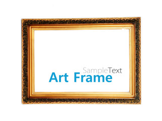 Gold frame