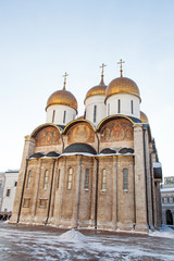 Obraz premium Form of Uspenski cathedral in the Moscow Kremlin