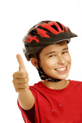 boy bike helmet