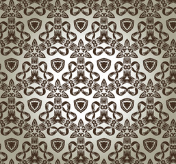 retro background in retro style