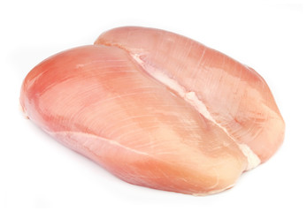 raw chicken fillets
