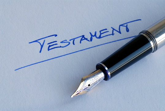 Testament, Verm&auml;chtnis, Erbe, Nachlass, Erbschaft, Tod