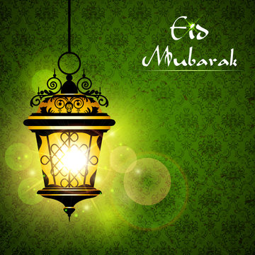Iluminated Lamp on Eid