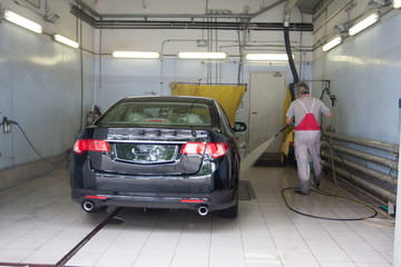 car washing station