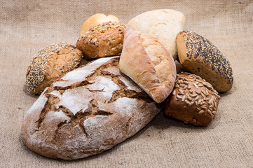 Heap of bread