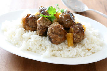 Pineapple Meatballs
