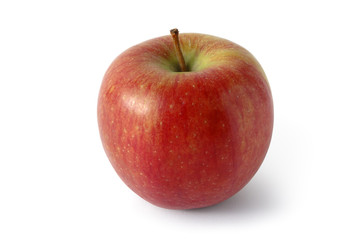 Apple, Red, Ripe.
