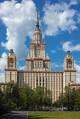 Fototapeta na wymiar Moscow State University,Russia