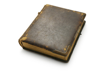 Book Cover, Old, Closed