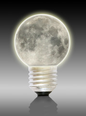 a moon bulb