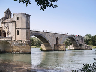 Fototapeta na wymiar Pont d'Avignon