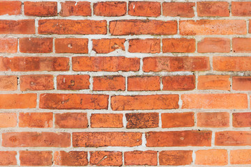 Fassade aus Backsteinen