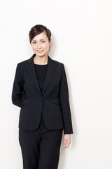 a portrait of asian businesswoman