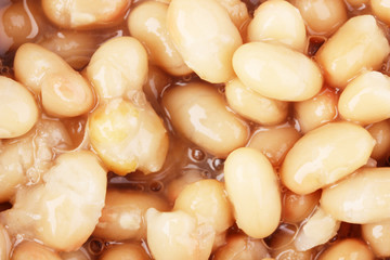 Tasty beans close-up