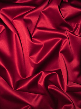 Roter Satin, Textur, Hintergrund