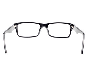 Eye glasses seen from back view