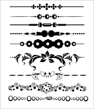 Ornamental and Page Decoration Design Elements