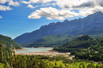 Lake of Bubal in the Pyrenees