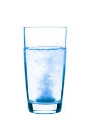 Aspirin in a glass