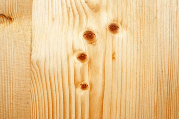 Holzfussboden mit Astloch